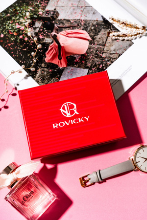 Elegante Damen Geldbörse klein mit Reißverschluss – Rovicky