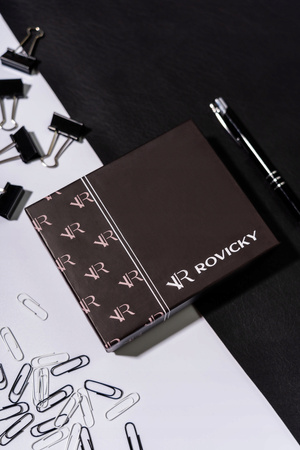 Große geräumige Herren Geldbörse aus echtem Leder – Rovicky