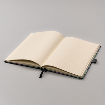 Blumiges, punktiertes Notizbuch – Peterson