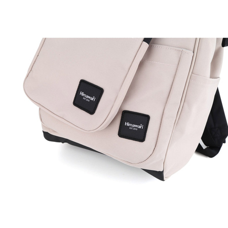 Geräumiger A4 Rucksack mit Tasche in Mint – Himawari