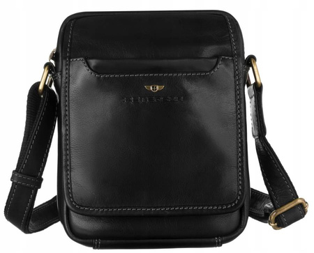 Herren Umhängetasche aus Leder – Peterson