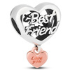 024 Herz mit „Best Friend“-Anhänger