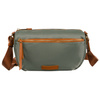 Damen Umhängetasche aus Nylon in Grün-Braun – Peterson