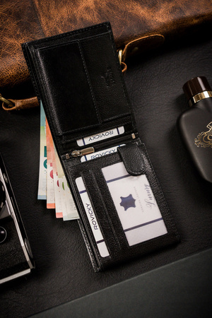 Große Herren Geldbörse aus Leder – Rovicky