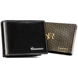 Kleine Herren Geldbörse aus echtem Leder – Rovicky