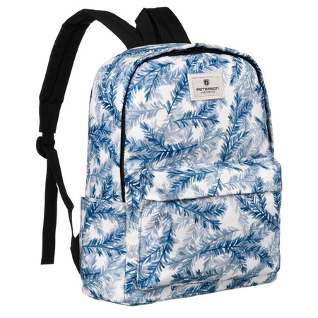 Geräumiger Schulrucksack aus Polyester mit Fach für tragbare Geräte – Peterson