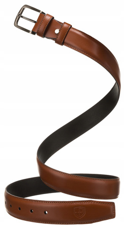 Herren Ledergürtel Breit mit Klassischer Schnalle – Peterson