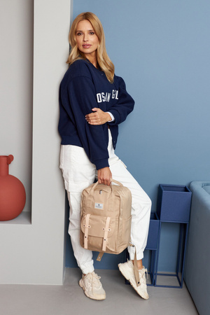 Großer, urbaner Damen Rucksack aus Polyester – Peterson