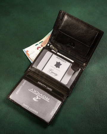 Pionier Herren Geldbörse aus Echtleder – Rovicky