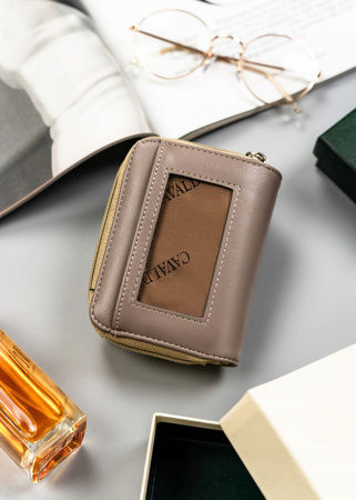 Klassische geräumige Damen Geldbörse aus Öko-Leder – 4U Cavaldi