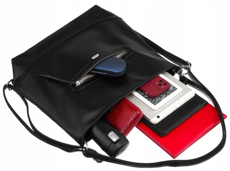 Geräumige Damentasche aus Öko-Leder – Rovicky