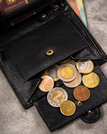 Geschenkset: Elegante Herren Geldbörse aus Leder und Schlüsselanhänger – Peterson