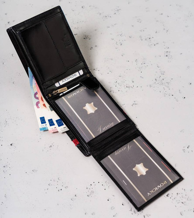 Horizontale Herren Geldbörse aus Leder – Peterson