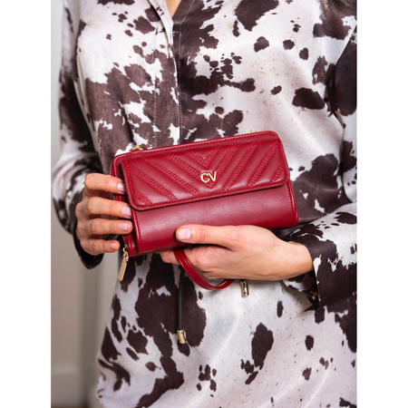 Mini Damen Umhängetasche-Geldbörse 2-in-1 mit abnehmbarem Riemen – 4U Cavaldi