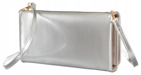 Elegante Mini Clutch in Silber – Rovicky