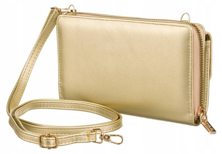 Mini Damen Umhängetasche-Geldbörse 2-in-1 mit abnehmbarem Riemen – 4U Cavaldi
