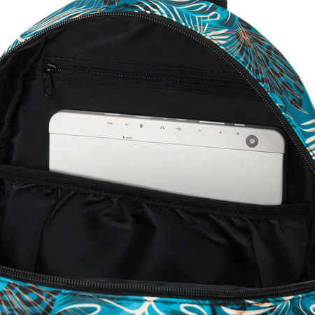 Multicolor Damen City Rucksack mit Pflanzenmuster – Rovicky