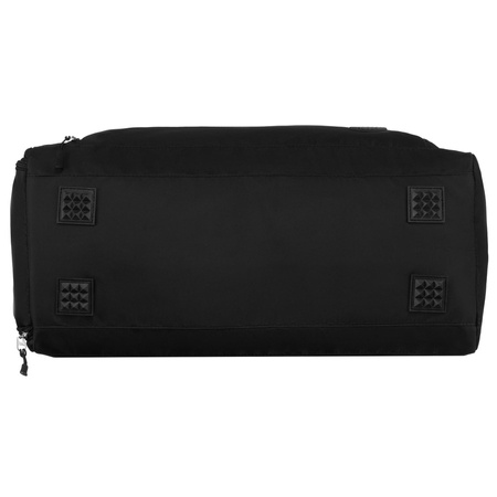 Schwarze Reisetasche mit Koffergurt – Peterson