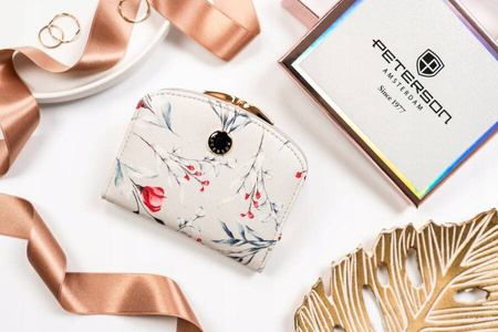 Kleine Damen Geldbörse aus Öko-Leder – Peterson