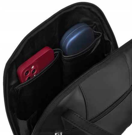 Kleiner Damen Rucksack aus echtem Leder – Rovicky