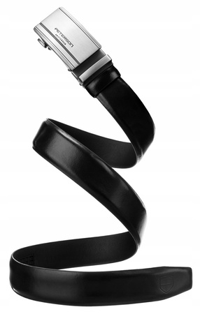 Eleganter Herren Gürtel mit Automatikschließe aus echtem Leder – Peterson