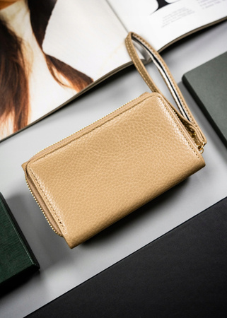 Klassische, horizontale Damen Geldbörse aus Öko-Leder – 4U Cavaldi