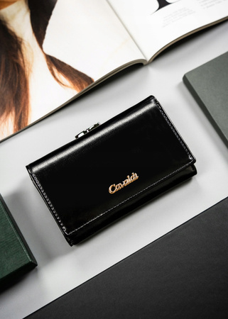 Damen Geldbörse mittlerer Größe aus echtem und Öko-Leder – 4U Cavaldi