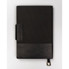 Schwarzes Notizbuch A5 mit Magnetverschluss – Peterson