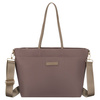 Damen-Shopper aus Nylon in Beige mit Magnetverschluss - Peterson