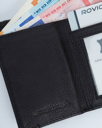 Kleine Damen Geldbörse aus echtem Leder – Rovicky