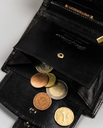 Große Herren Geldbörse mit Druckknopfverschluss – Peterson