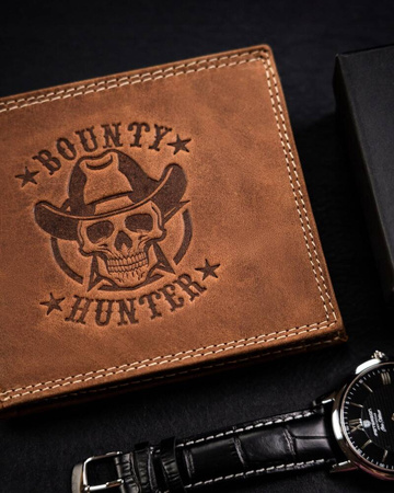 Große Herren Geldbörse aus echtem Leder – Always Wild