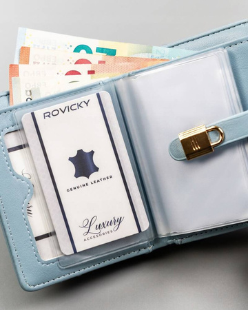 Geräumige, erweiterte Damen Geldbörse aus Öko-Leder – 4U Cavaldi