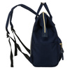 Marineblauer Damen Rucksack mit Laptopfach und verstellbaren Riemen – Peterson