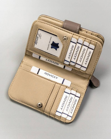 Große geräumige Damen Geldbörse aus Öko-Leder – 4U Cavaldi