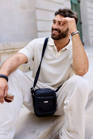 Herren Tasche mit vielen Fächern – Peterson