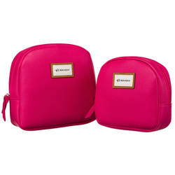 Set aus zwei Damen Kosmetiktaschen aus Öko-Leder – Rovicky