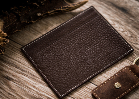 Dokumenten- und Geldschein-Etui aus Leder – Peterson