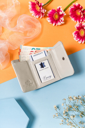 Elegantes Damen Portemonnaie mit Bügel- und Druckknopf – Lorenti