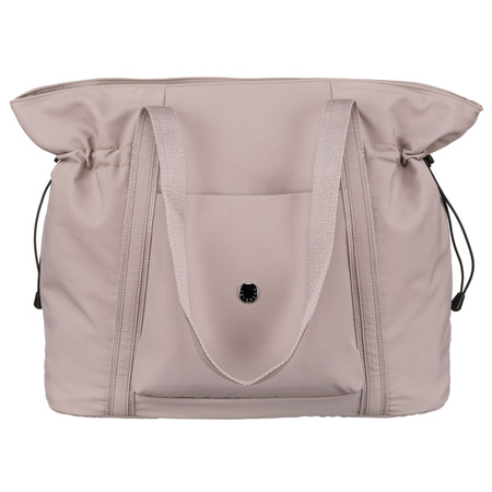 Große Damen Tasche aus Polyester in Lila mit Reißverschluss – Peterson