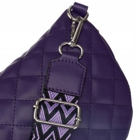 Städtische, gesteppte Damen Gürteltasche aus Öko-Leder – Rovicky