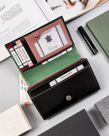 Große Damen Geldbörse aus echtem Leder – 4U Cavaldi