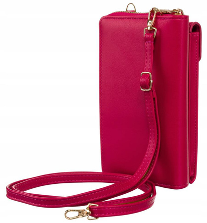 2-in-1 Handtasche-Geldbörse mit langem, abnehmbarem Riemen – 4U Cavaldi