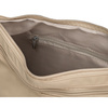 Damen-Handtasche aus Polyester in Beige, zweifächrig – Peterson