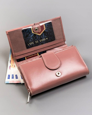 Mittelgroße Damen Geldbörse aus Echtleder – Peterson