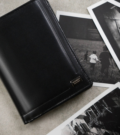 Große Herren Geldbörse aus Echtleder – Rovicky