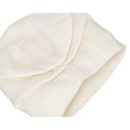 Weiße Damen Wintermütze mit Kristallen – Peterson