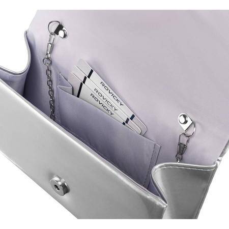 Elegante Damen Clutch mit Kette – Rovicky