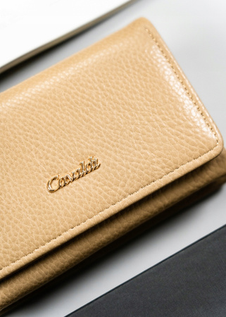 Klassische, horizontale Damen Geldbörse aus Öko-Leder – 4U Cavaldi