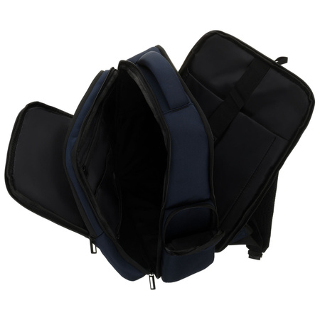 Granatblauer Reiserucksack mit Laptopfach bis zu 14 Zoll – Peterson